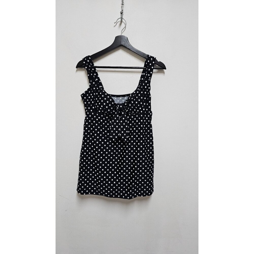 Croft & Barrow polka dot swim dress Size 10